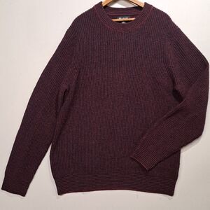 Mens Jos A Bank Tailored Fit Wool Blend Sweater XL Fisherman